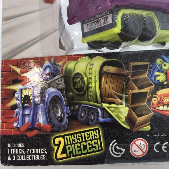 Smash Crashers Turnpike Ted Mystery Series 1 Crash the truck! Unbox the stuff! - Picture 8 of 12